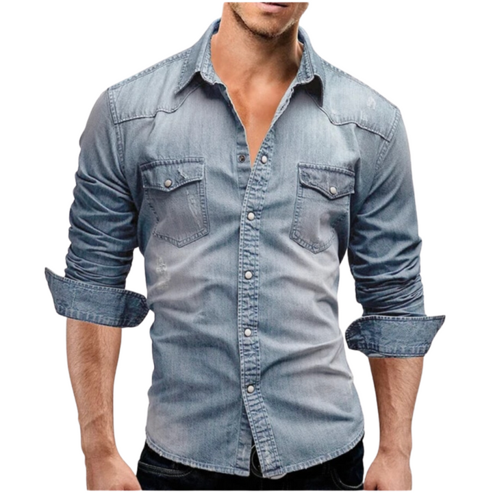 Savrani™ | Chemise en denim au style moderne