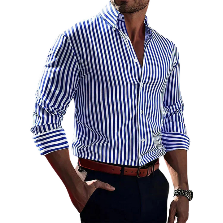 Savrani™ | Chemise Confidence à rayures