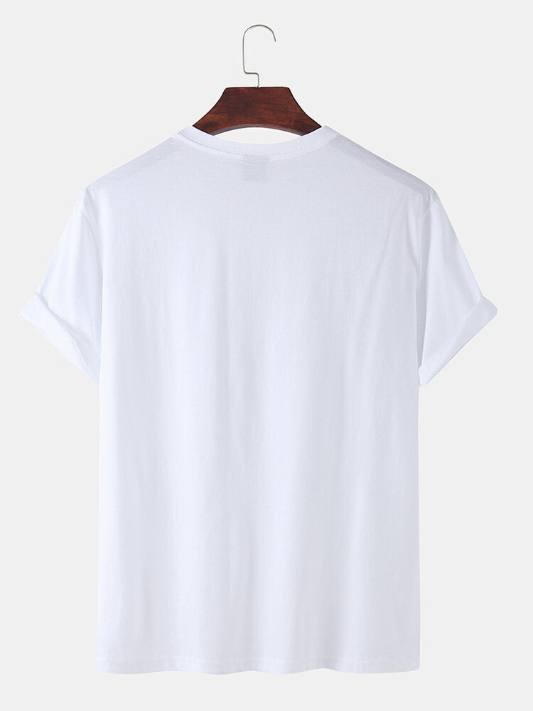 T-shirt à imprimé cœur rouge