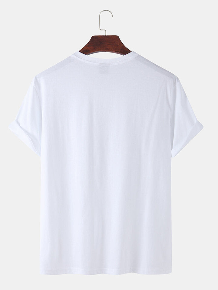 T-shirt à imprimé cœur rouge