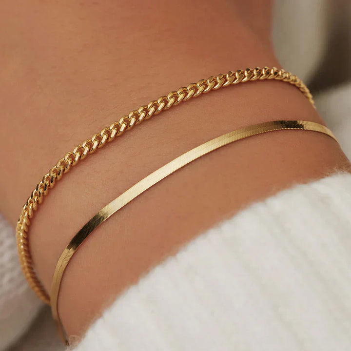 Liora™ | Bracelet Serpent Éclatant