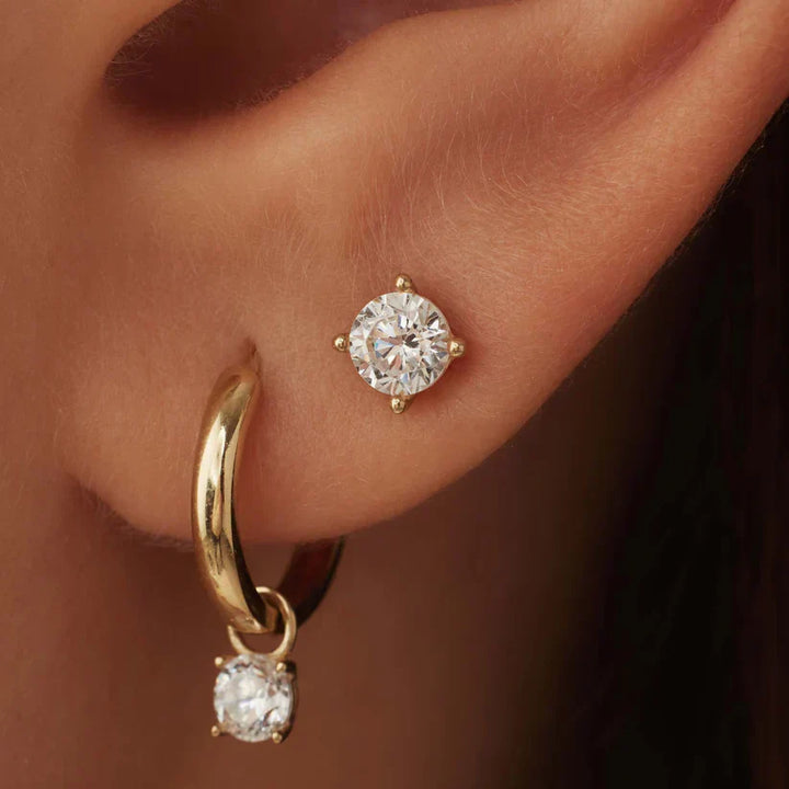 Luna™ | Boucles d'oreilles Larmes de Lune Élégantes
