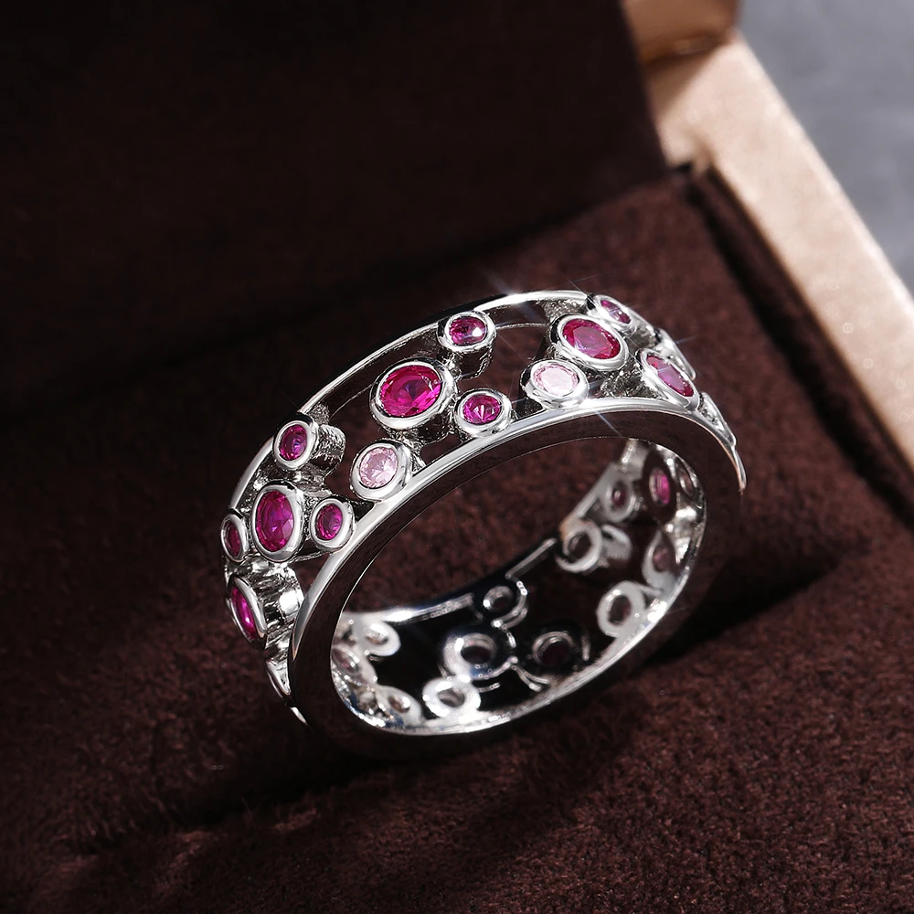 Zirconia™ | Bague Élégante avec Incrustations de Zircon