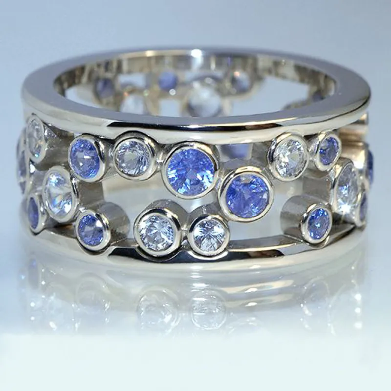 Zirconia™ | Bague Élégante avec Incrustations de Zircon
