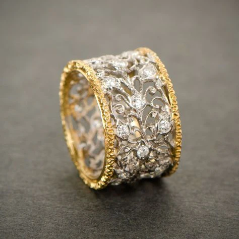 “Vintage Ivy Zirkonia Ring”