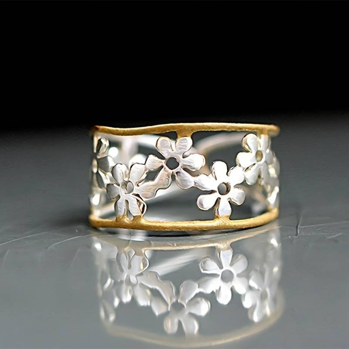 Luna™ | Bague Marguerite Créative et Élégante