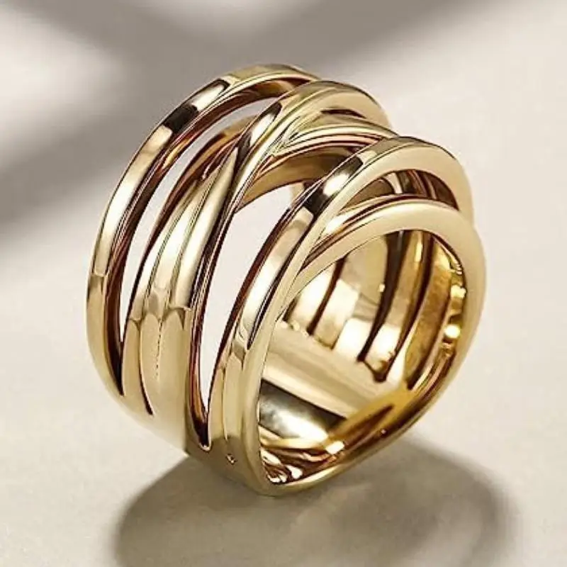 Luna™ | Bague Vintage Superposée Élégante