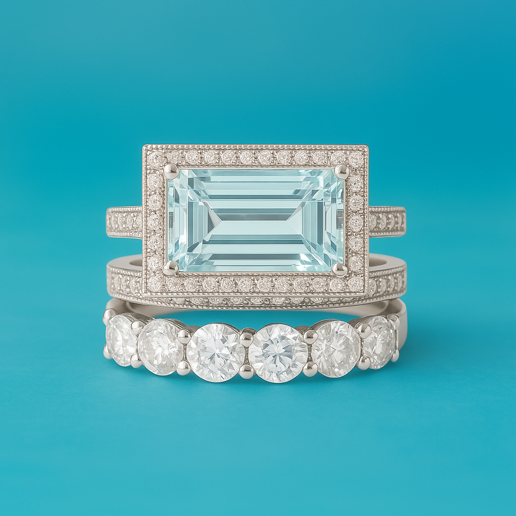 Aveline™ | Bague Vintage avec Verre Turquoise