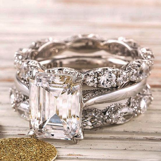 Luna™ | Bague Vintage Éclatante en Argent