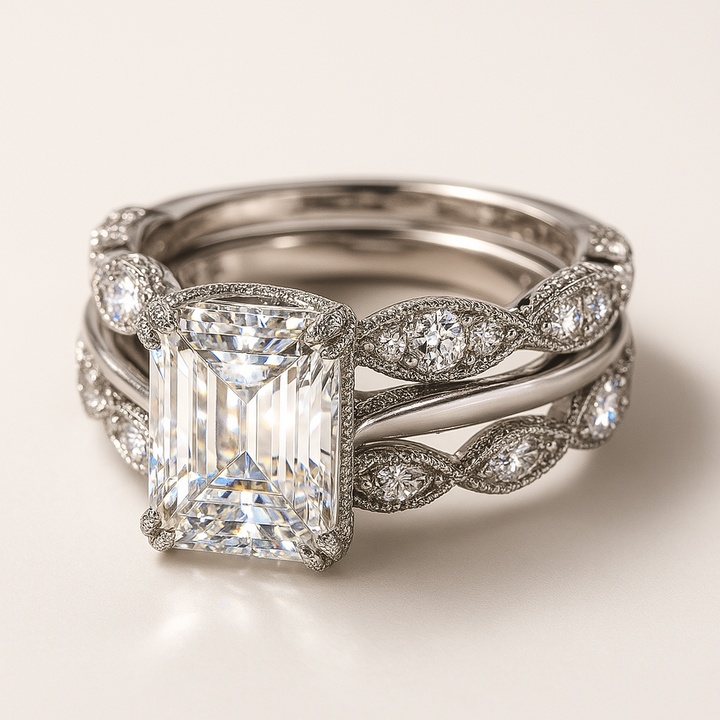 Luna™ | Bague Vintage Éclatante en Argent