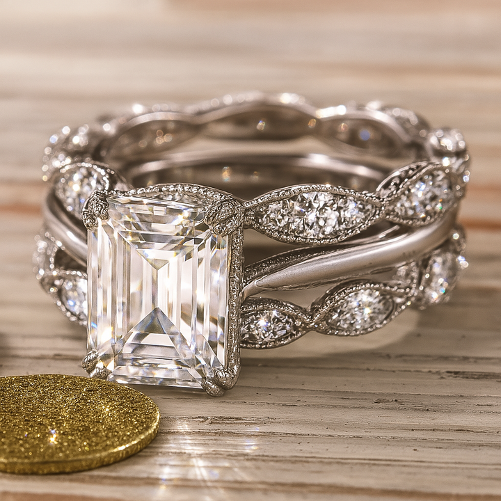 Luna™ | Bague Vintage Éclatante en Argent