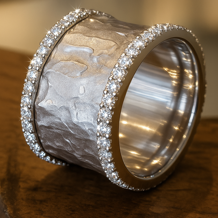 Luna™ | Bague Vintage en Zirconia Argenté