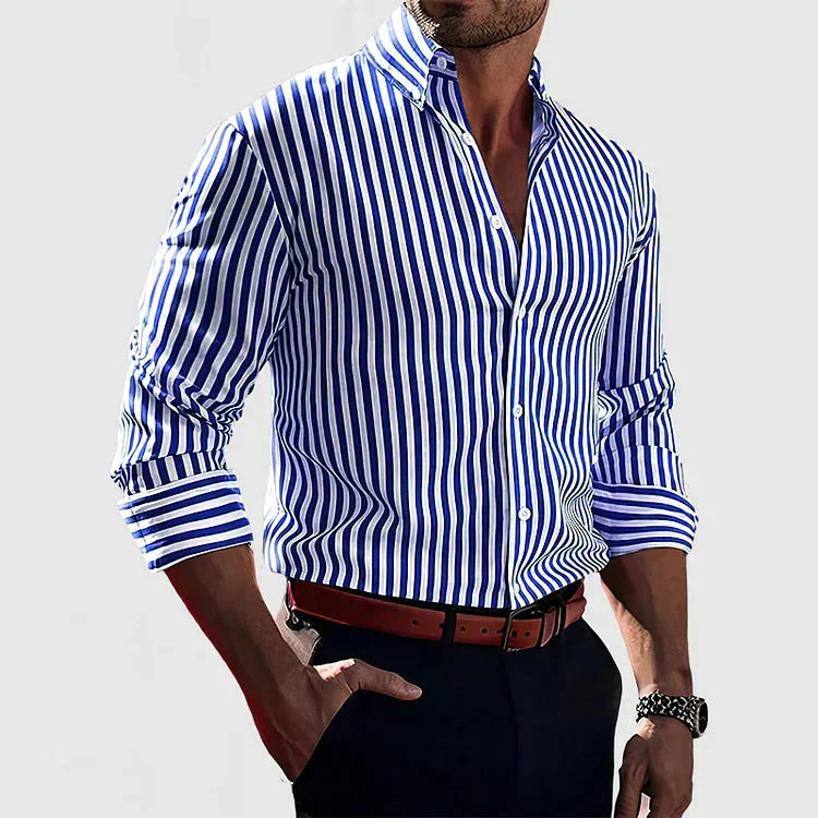 Savrani™ | Chemise Confidence à rayures