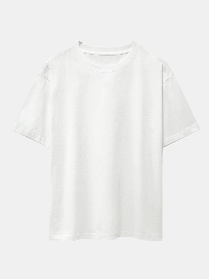 T-shirt surdimensionné de base de poids lourds