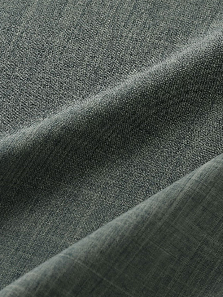 Chemise Henley à manches courtes en lin