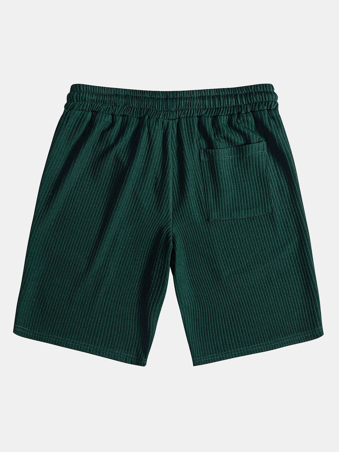 Chemise et short à collier à côte musculaire et short
