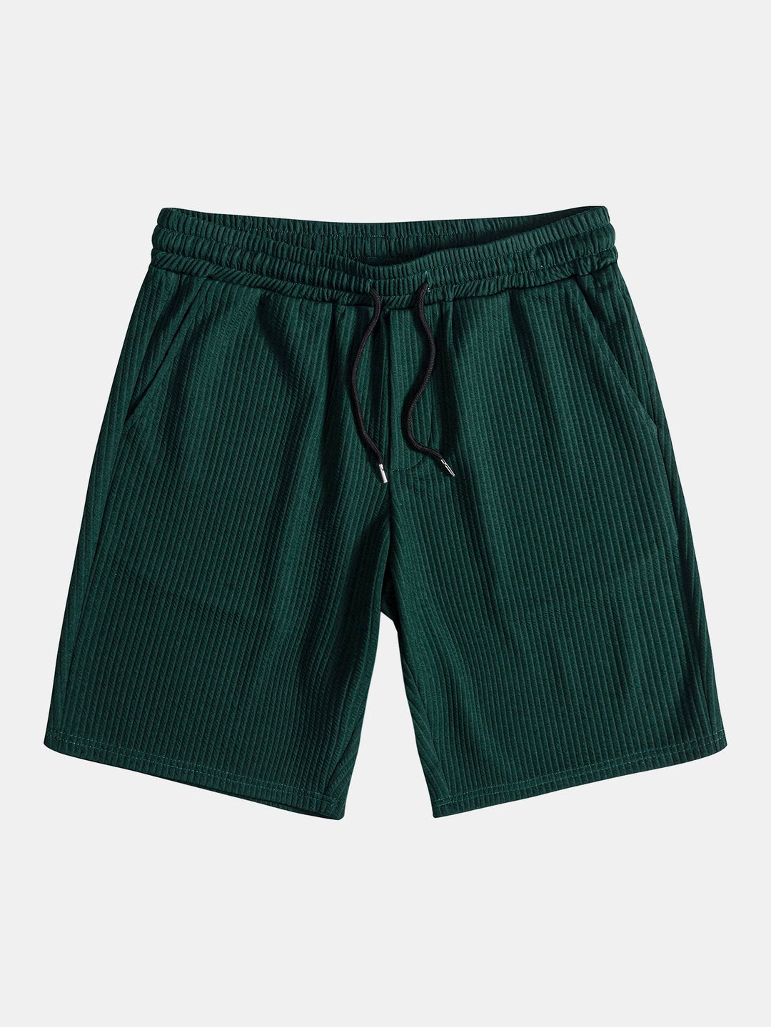 Chemise et short à collier à côte musculaire et short