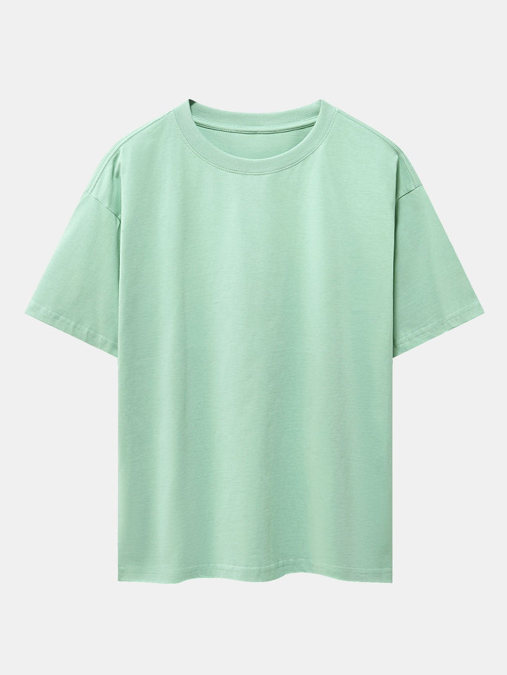 T-shirt surdimensionné de base de poids lourds