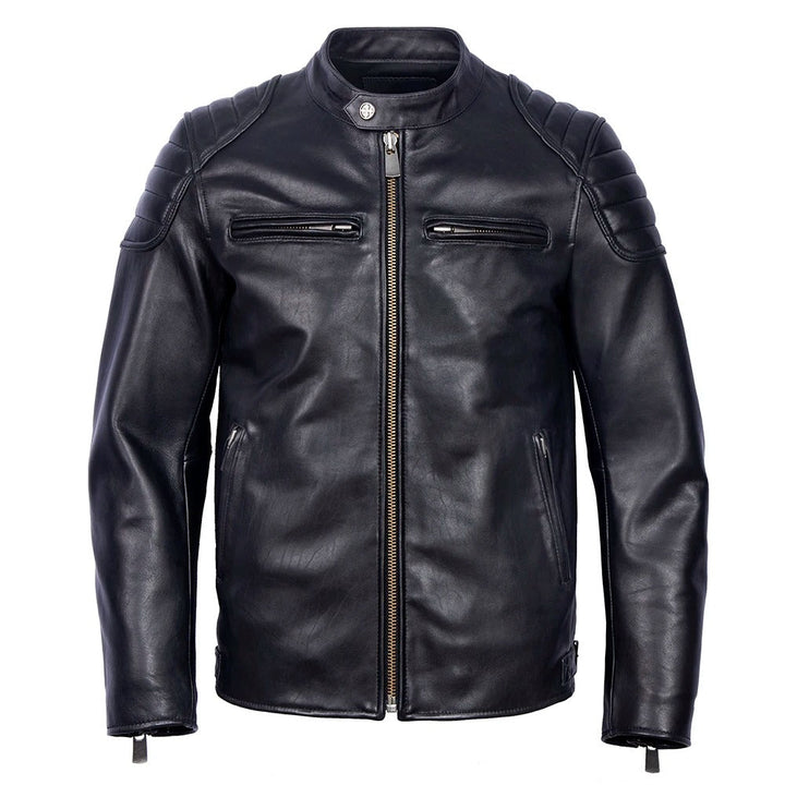 Veste en cuir vintage