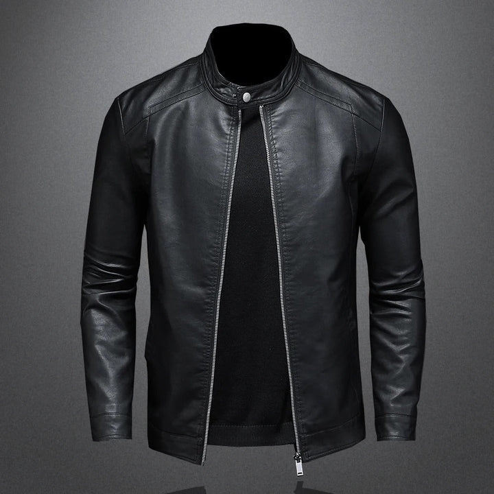 Veste en cuir classique