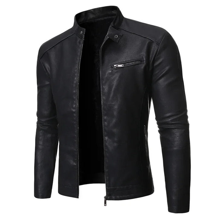 Veste en cuir élégante