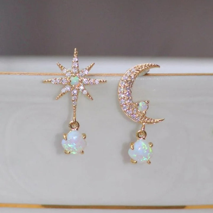 Boucles d'oreilles en perles classiques Star