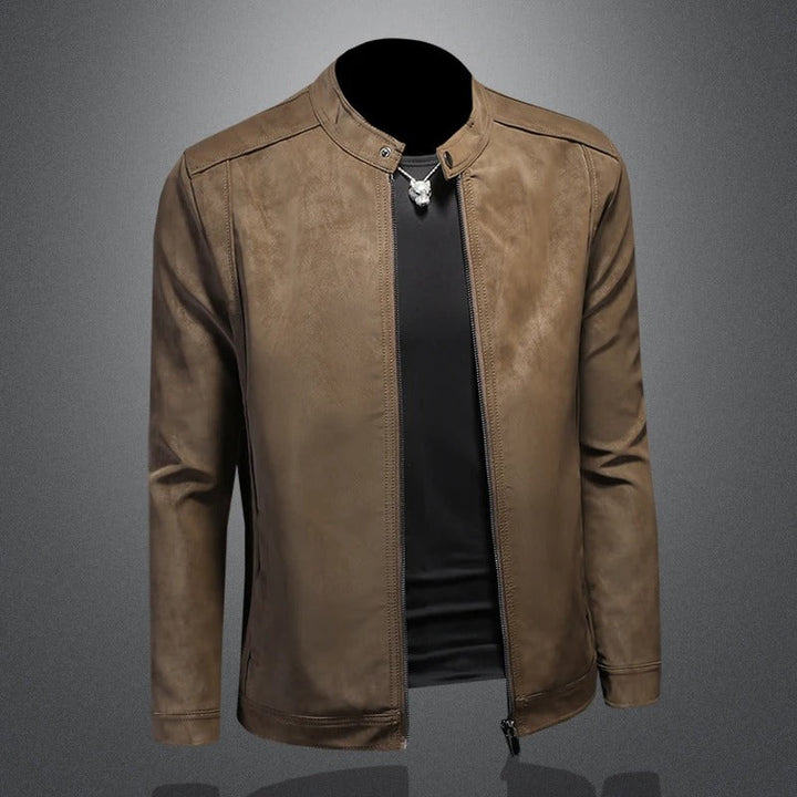 Veste en cuir de haute qualité