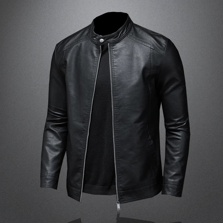 Veste en cuir classique