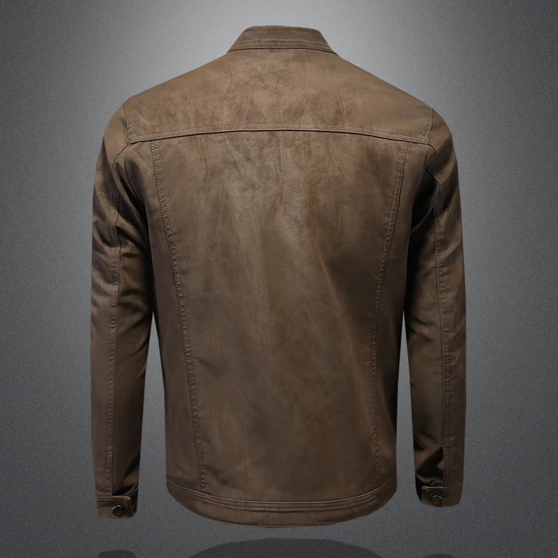 Veste en cuir de haute qualité