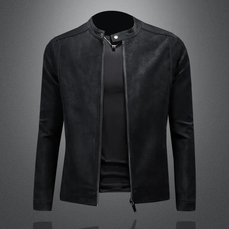 Veste en cuir de haute qualité