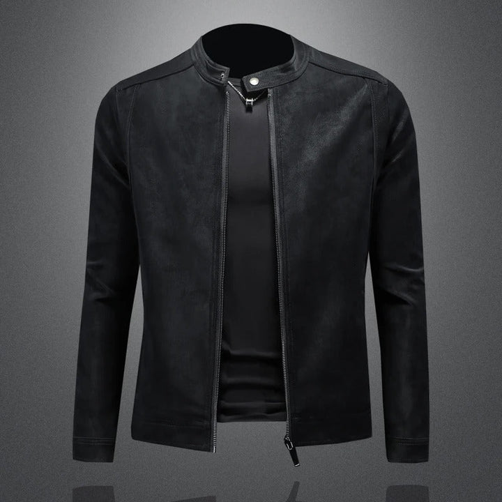 Veste en cuir de haute qualité