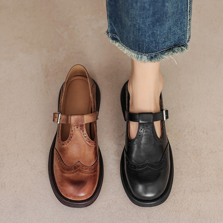 Verda - Chaussure en Cuir Élégante