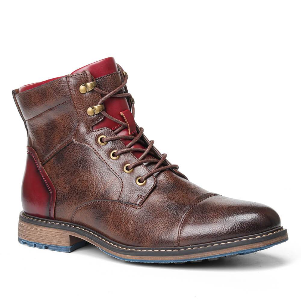Aaron | Bottes Oxford en cuir haut de gamme fabriquées à la main