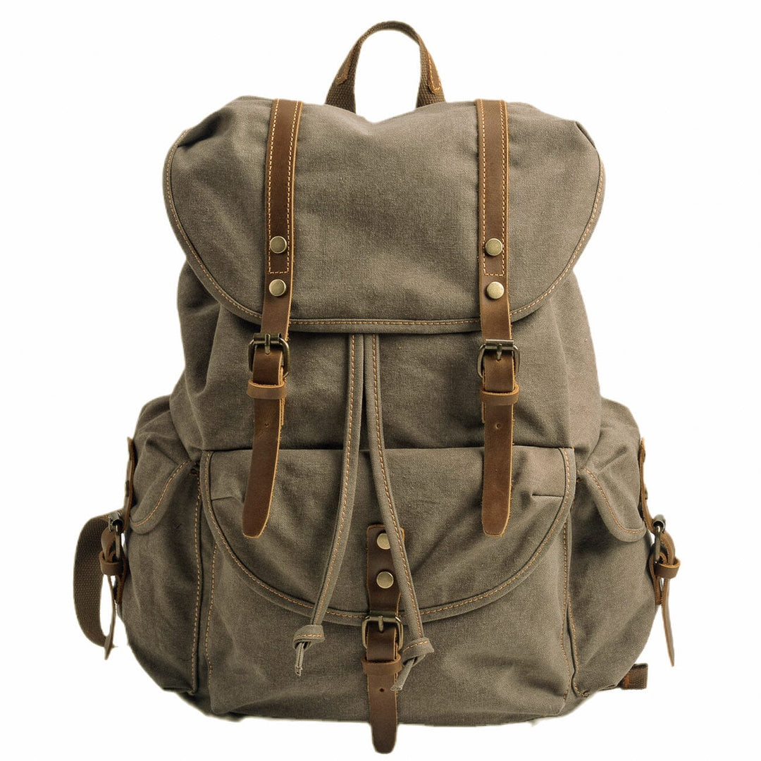 Sac à dos militaire en toile | INTERLAKEN