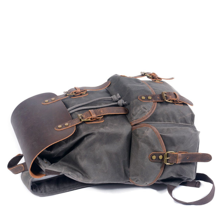 Sac à Dos en Toile et Cuir | SALZBURG