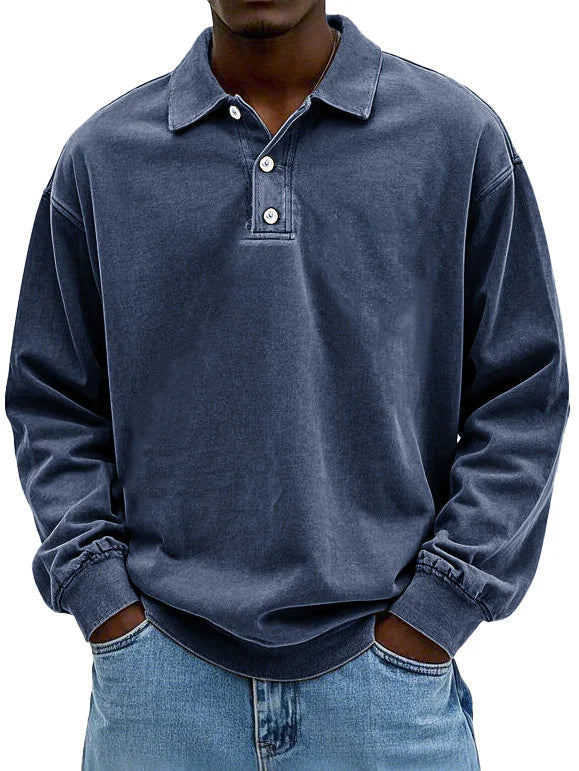 Laurent™ | Chemise vintage à manches longues