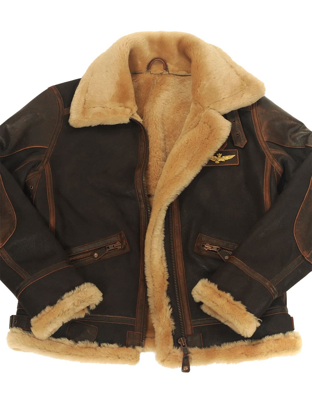 Luca™ | Veste Pilote Vintage en Cuir