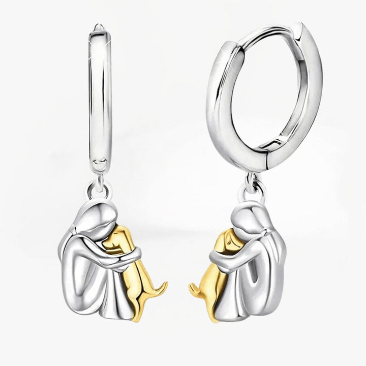 ARIA | BOUCLES D'OREILLES EN ÉTREINTE DE CHIEN