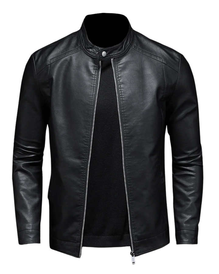 Veste en cuir classique