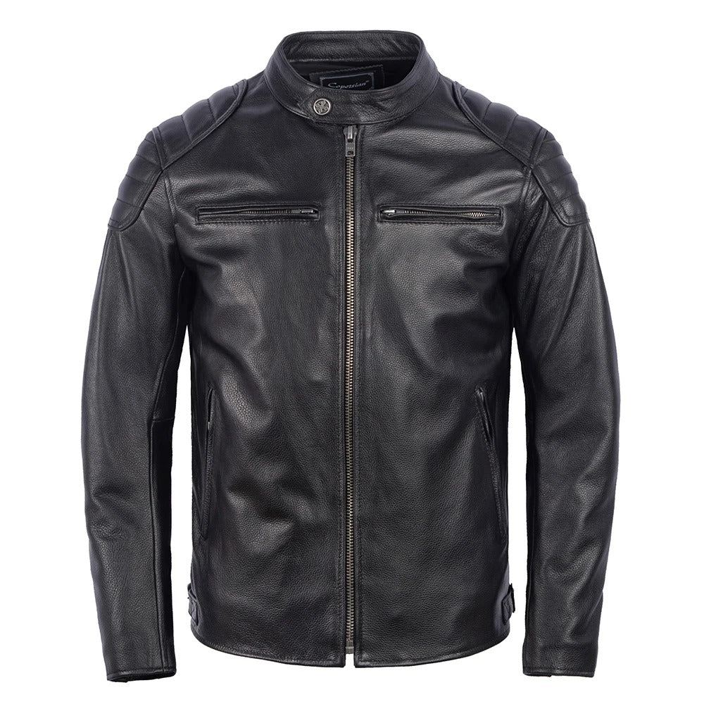 Veste en cuir vintage