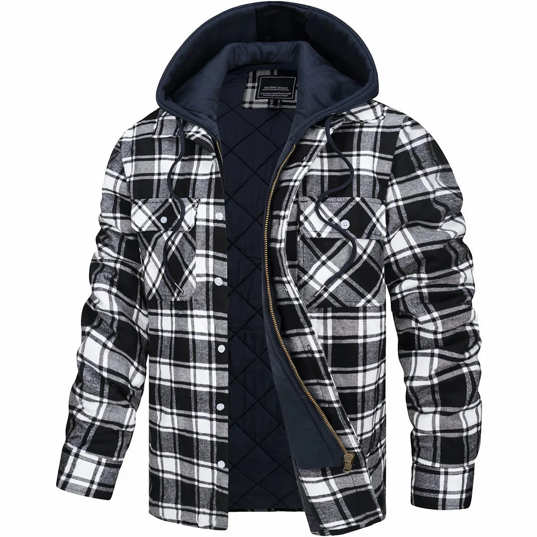 Mathieu – Manteau Chaud en Mélange de Laine Premium
