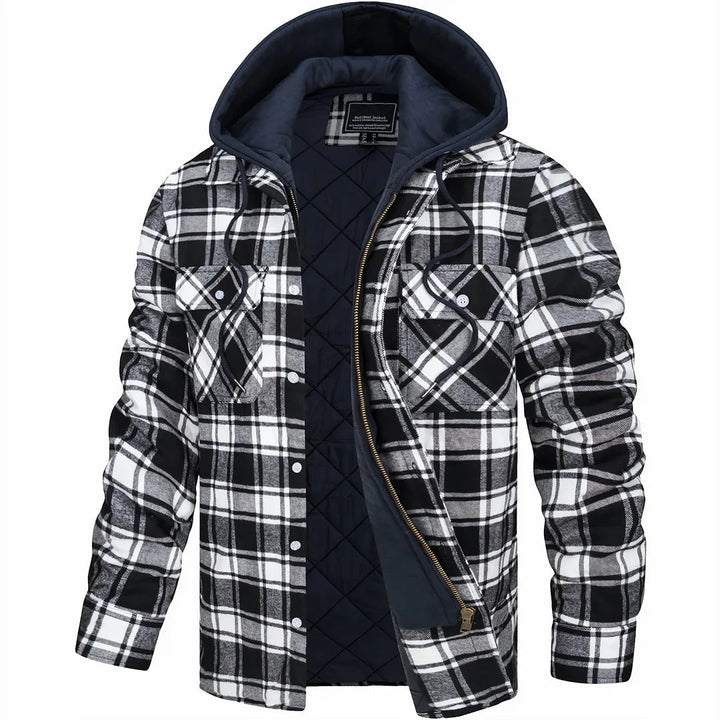 Mathieu – Manteau Chaud en Mélange de Laine Premium