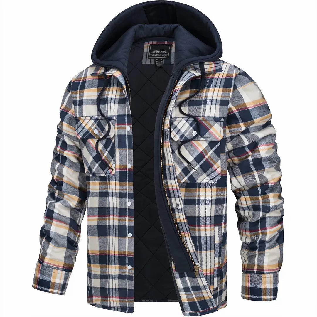 Mathieu – Manteau Chaud en Mélange de Laine Premium