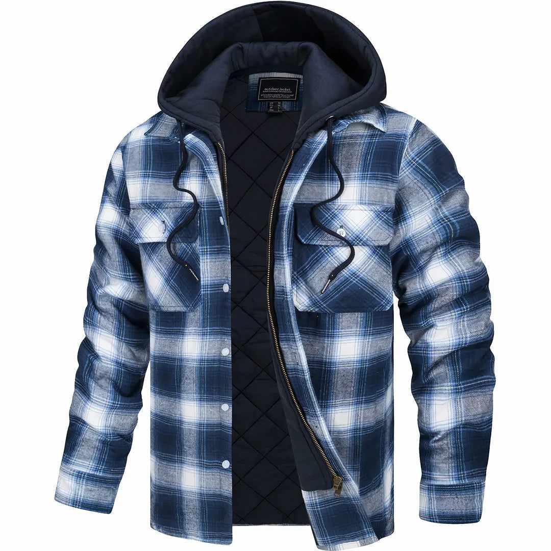 Mathieu – Manteau Chaud en Mélange de Laine Premium