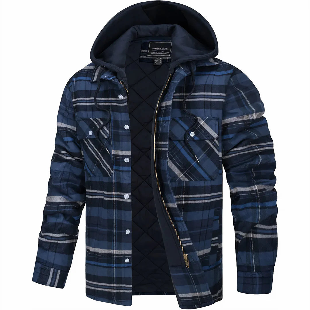 Mathieu – Manteau Chaud en Mélange de Laine Premium
