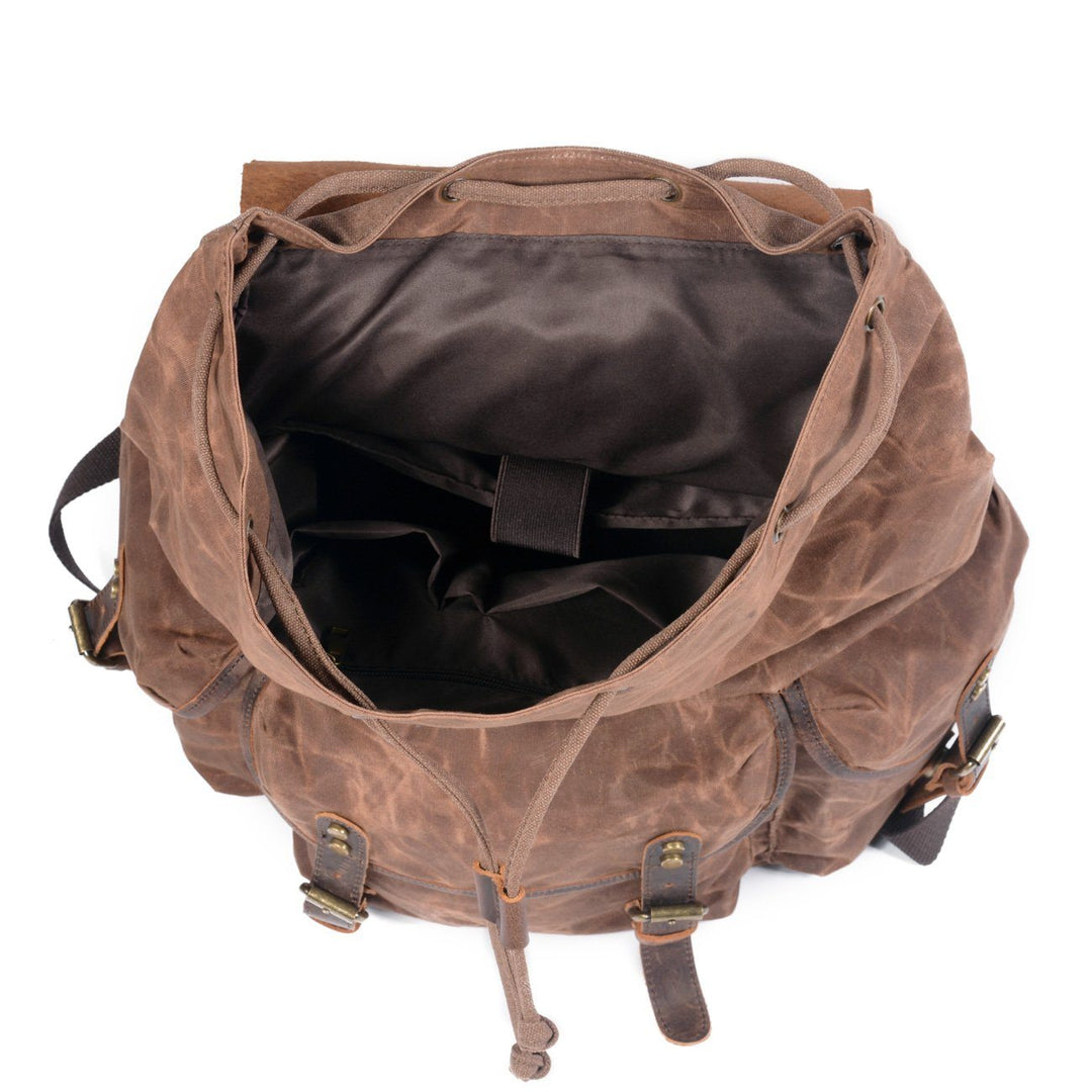 Sac à Dos en Toile et Cuir | SALZBURG