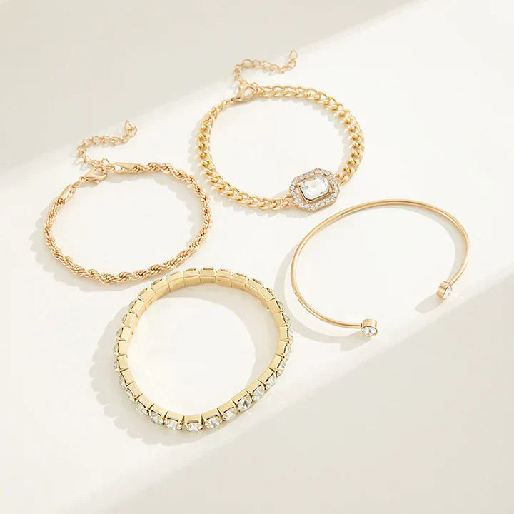 Set de Bracelets Domitia Calvina | Or