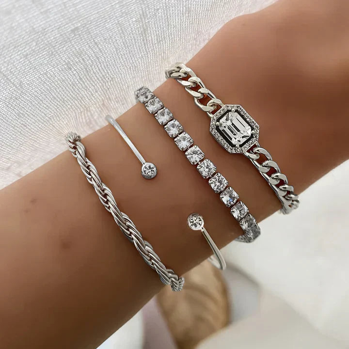 Set de Bracelets Domitia Calvina | Or